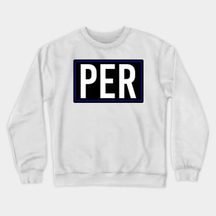 Perez - Driver Tag Crewneck Sweatshirt